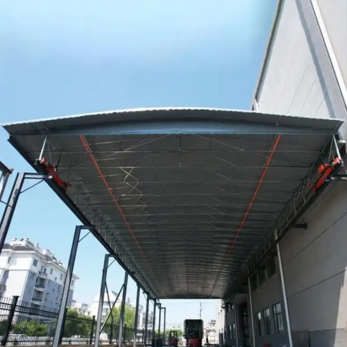 Electric roof tent